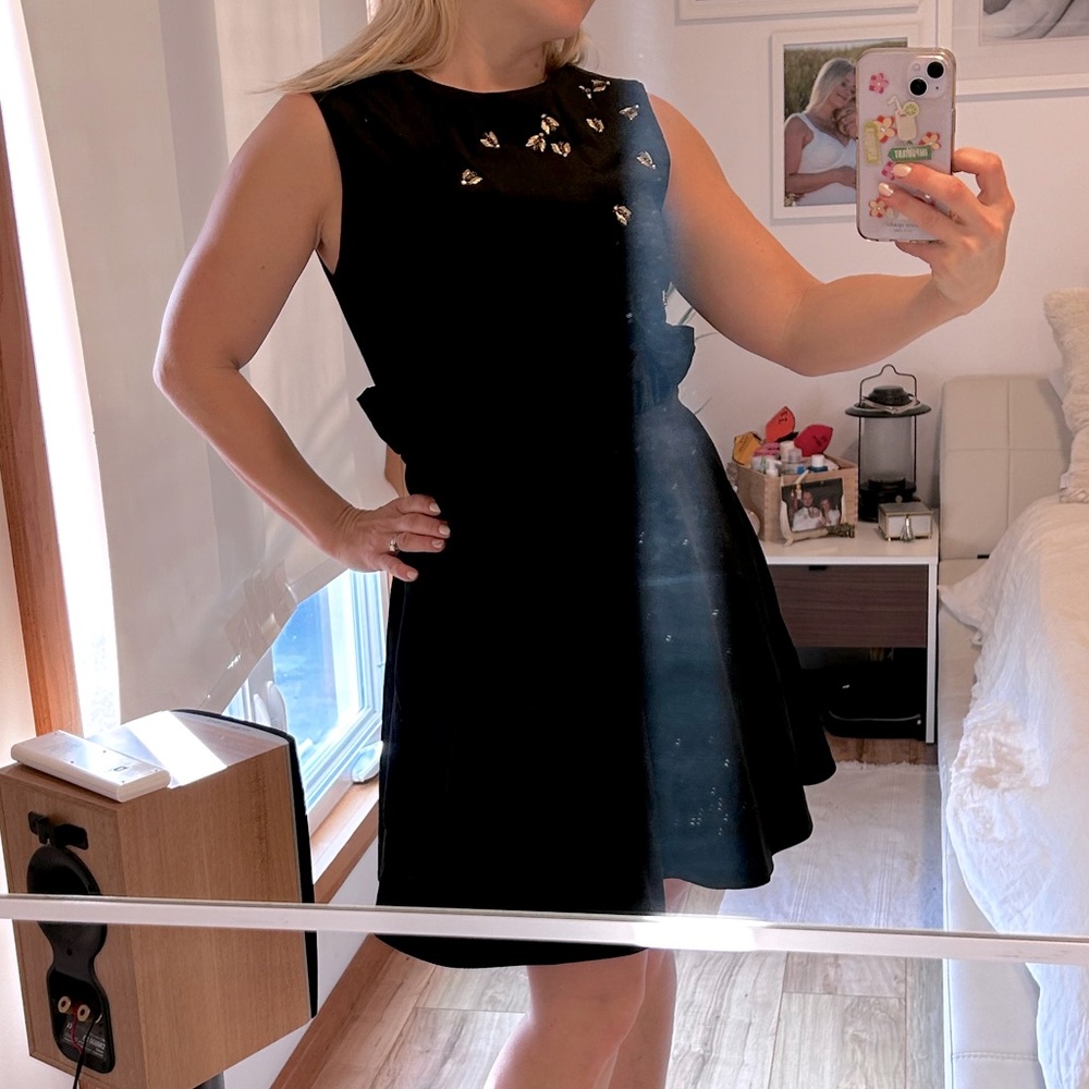 TED BAKER evening black dress special occasion New Years